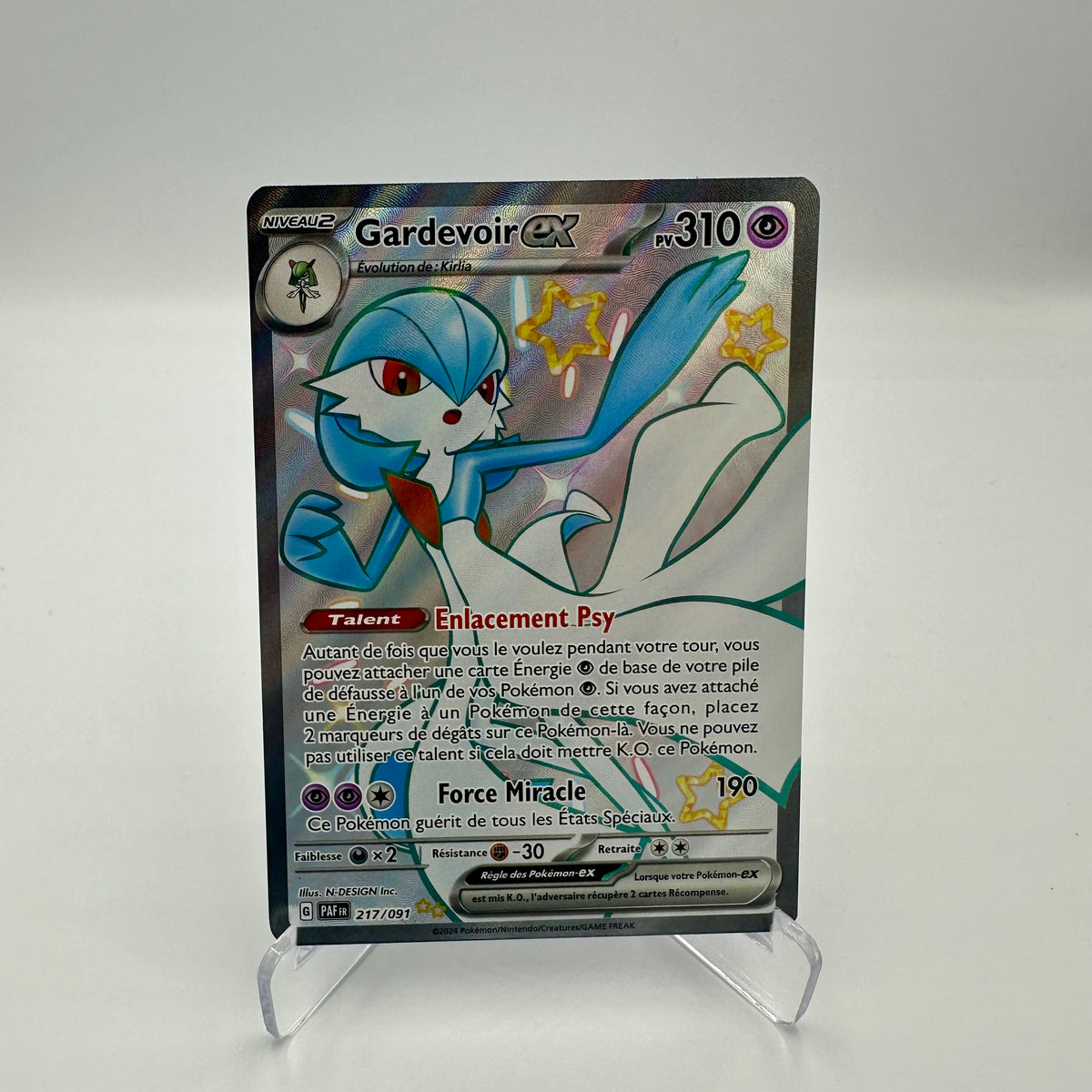 Destinées de Paldea - Gardevoir EX 217/091